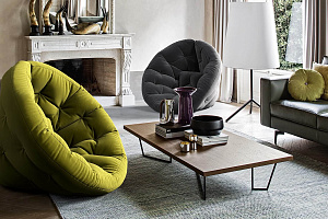 Мягкое кресло Оустер от Gliver, бескаркасное кресло трансформер, матрас и кресло-футон